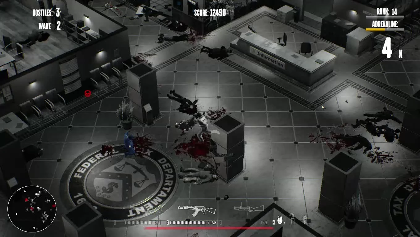 Hatred "Режим Выживания - Федеральная налоговая "