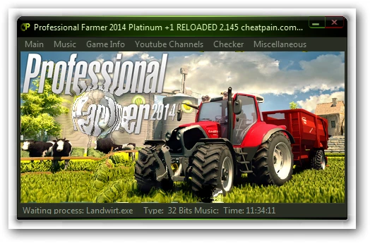 Professional Farmer 2014 - Platinum Edition: Трейнер/Trainer (+1: Деньги / Money) [2.145] {h4x0r}
