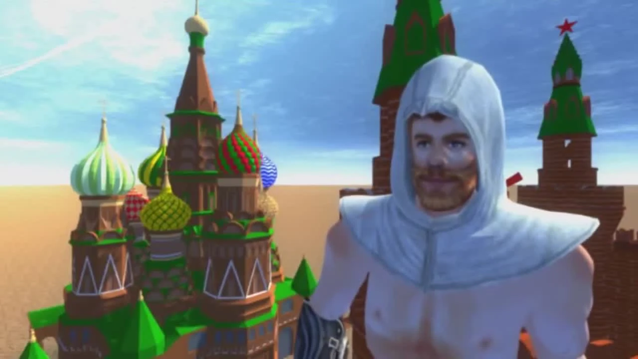 Assassin's Creed в россии! Первый геймплей! [трэш версия]