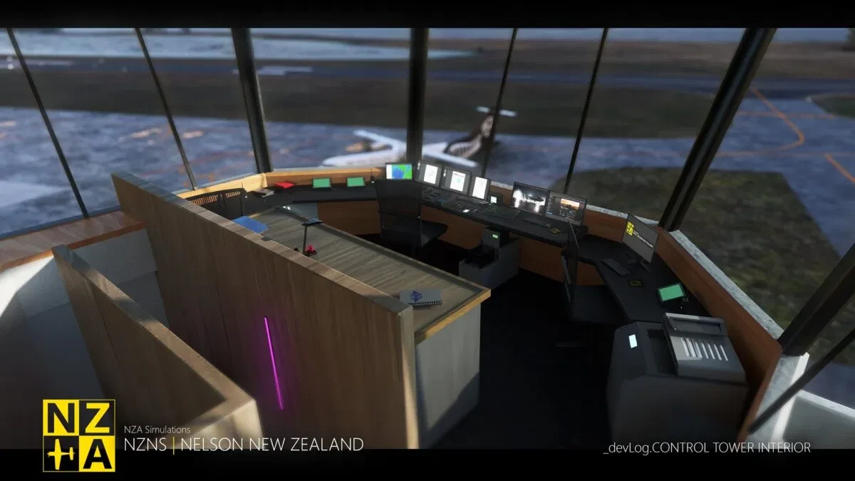 Тизер-трейлер надстройки аэропорта Нельсон для Microsoft Flight Simulator