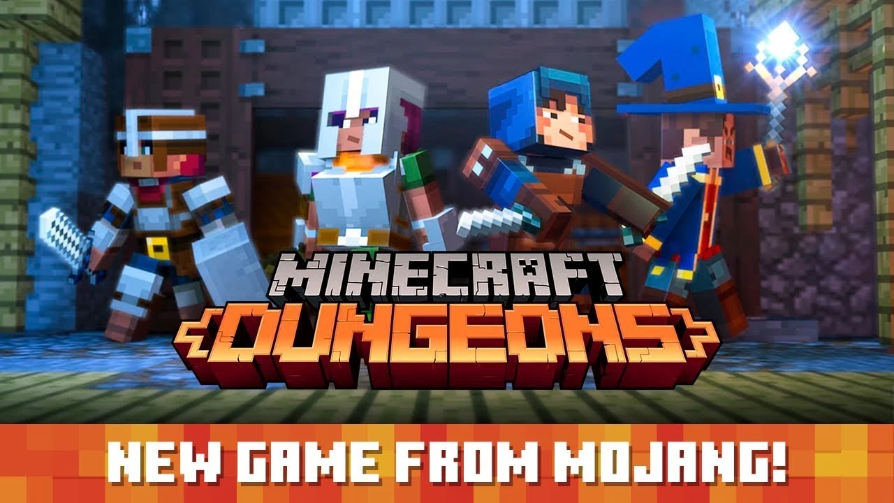 Minecraft Dungeons анонсирована на Switch