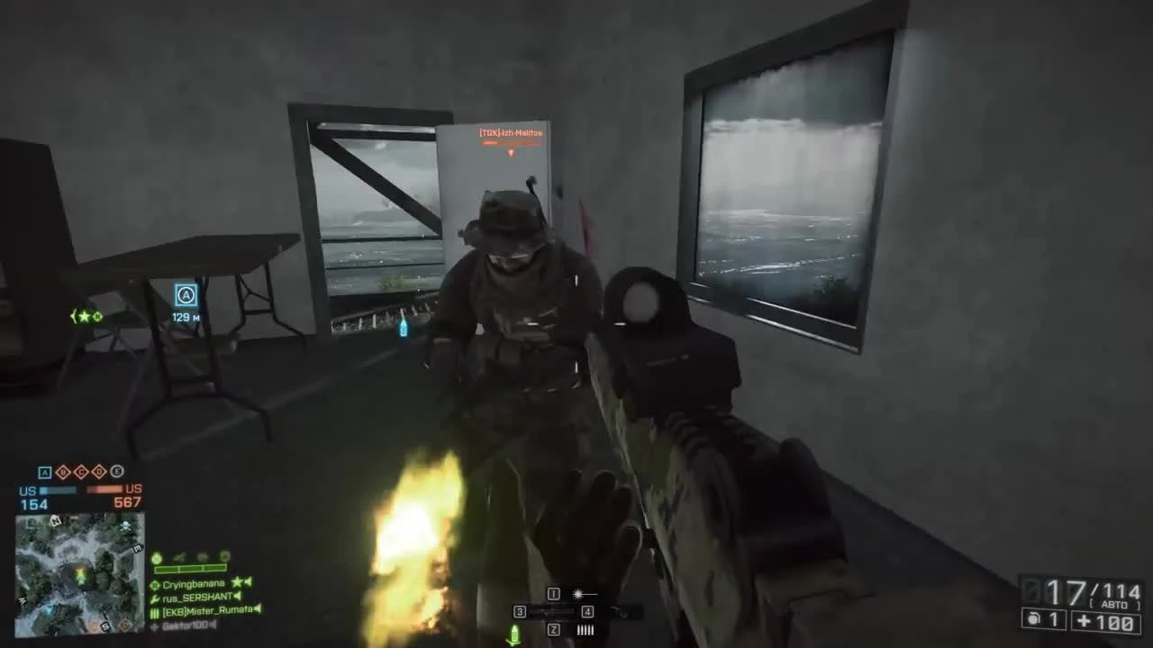 Русский Мясник в Battlefield 4>>> Оскар за озвучку Ч.3