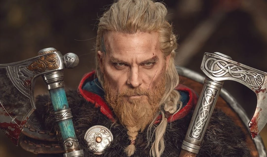 Косплей Эйворa из Assassin's Creed: Valhalla