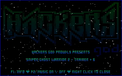 Sniper - Ghost Warrior 2: Трейнер/Trainer (+7) [1.0] {Hacker's God}