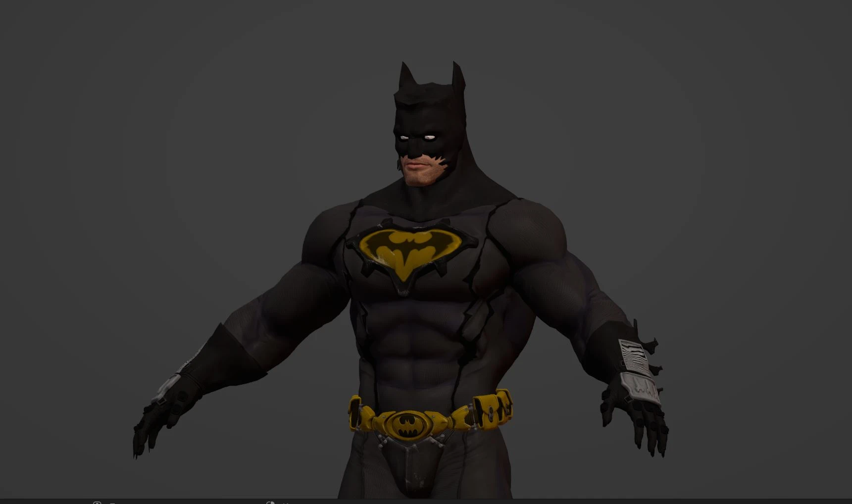 Batman: Arkham Origins "Асфальтный Бетман без шнурков "