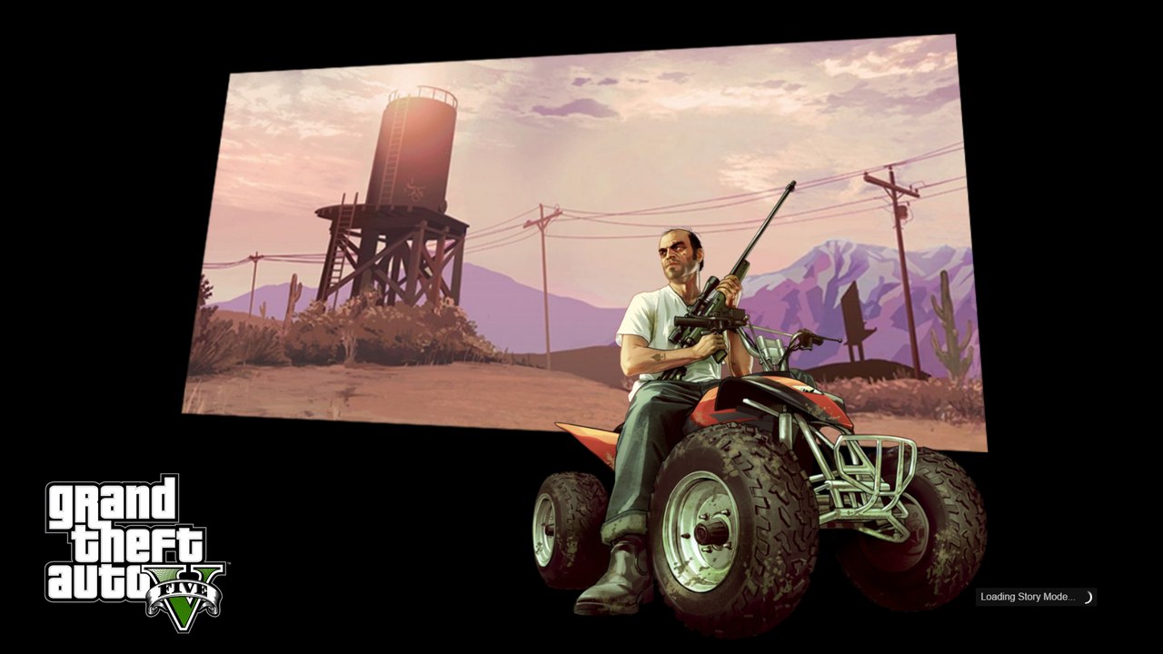 Фанаты PC версии сделали веб версию экрана загрузки GTA V