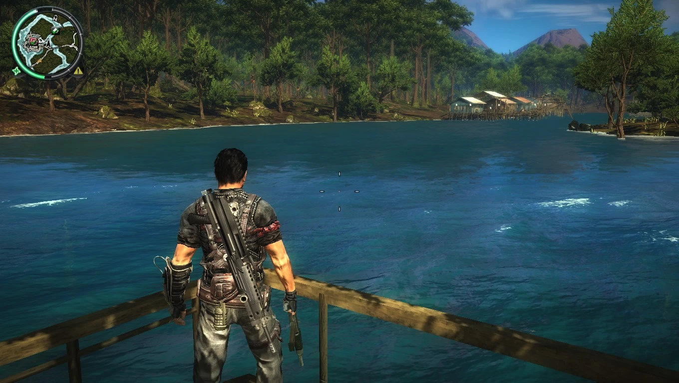 Just Cause 2 "Голубая вода"