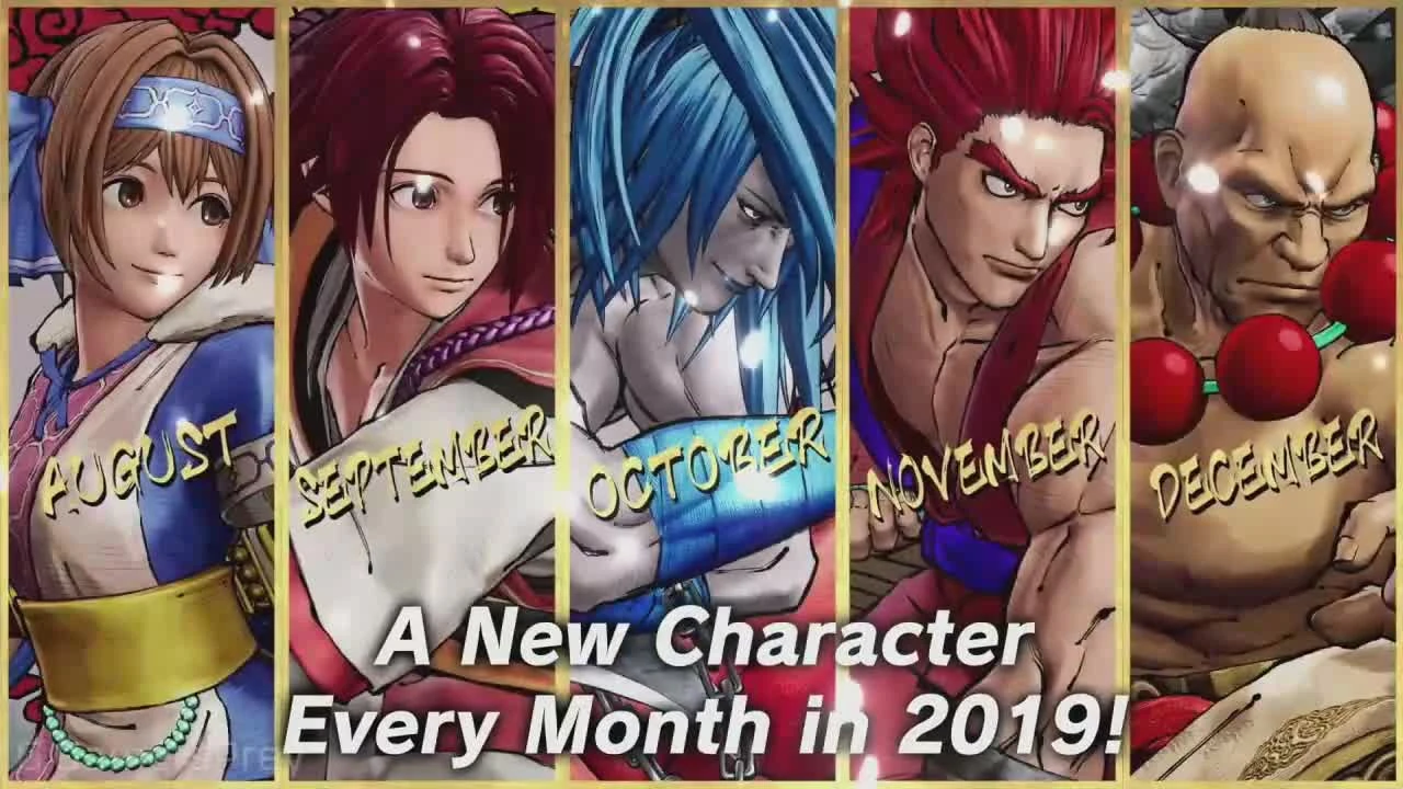 Трейлер DLC-персонажей Samurai Shodown