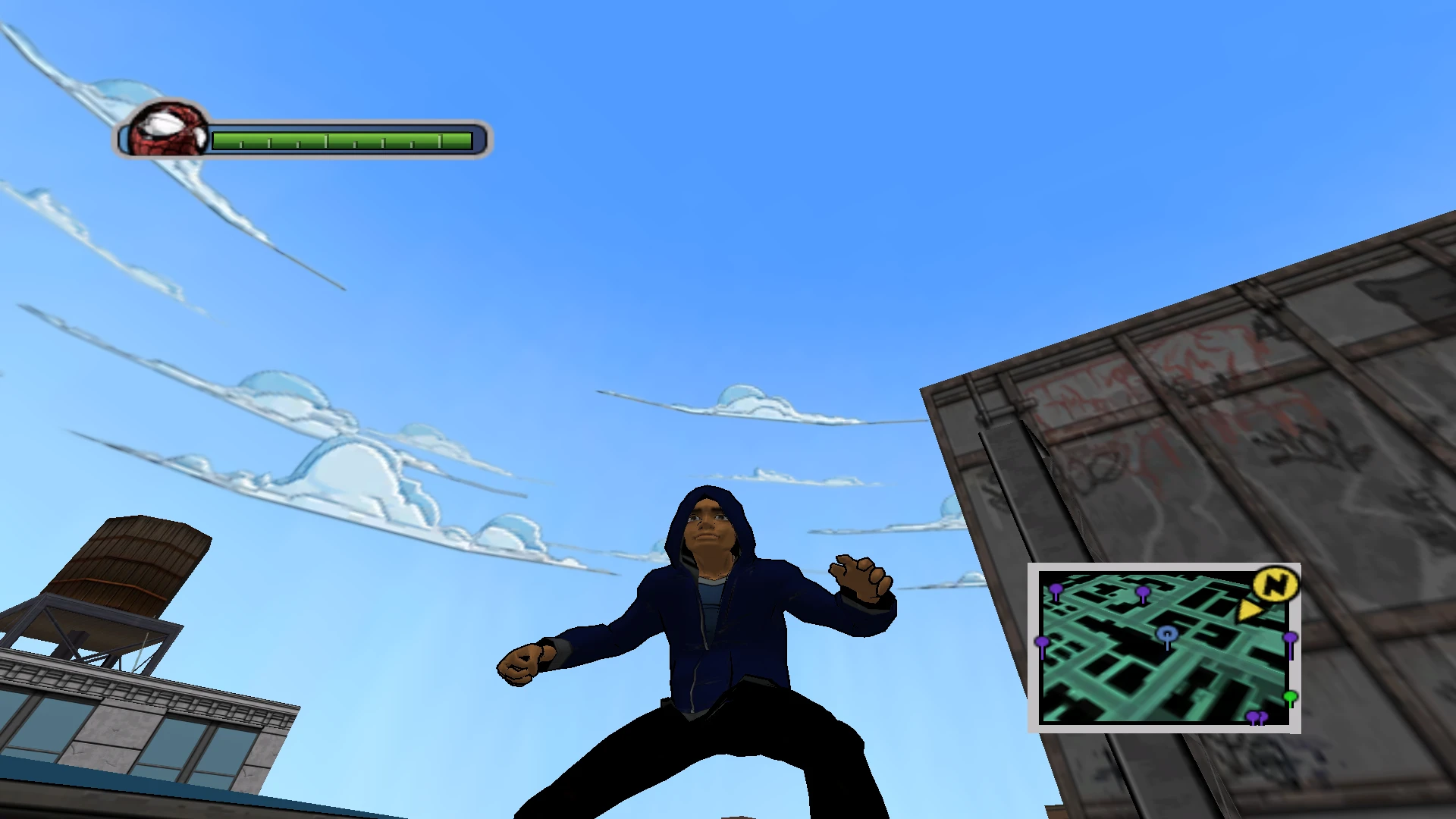 Ultimate Spider-Man "Питер Паркер - негр (Для Texmod)"