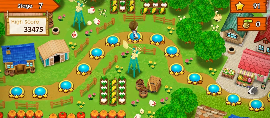 Анонсирована головоломка Harvest Moon: Mad Dash - ответвление от основной серии Harvest Moon
