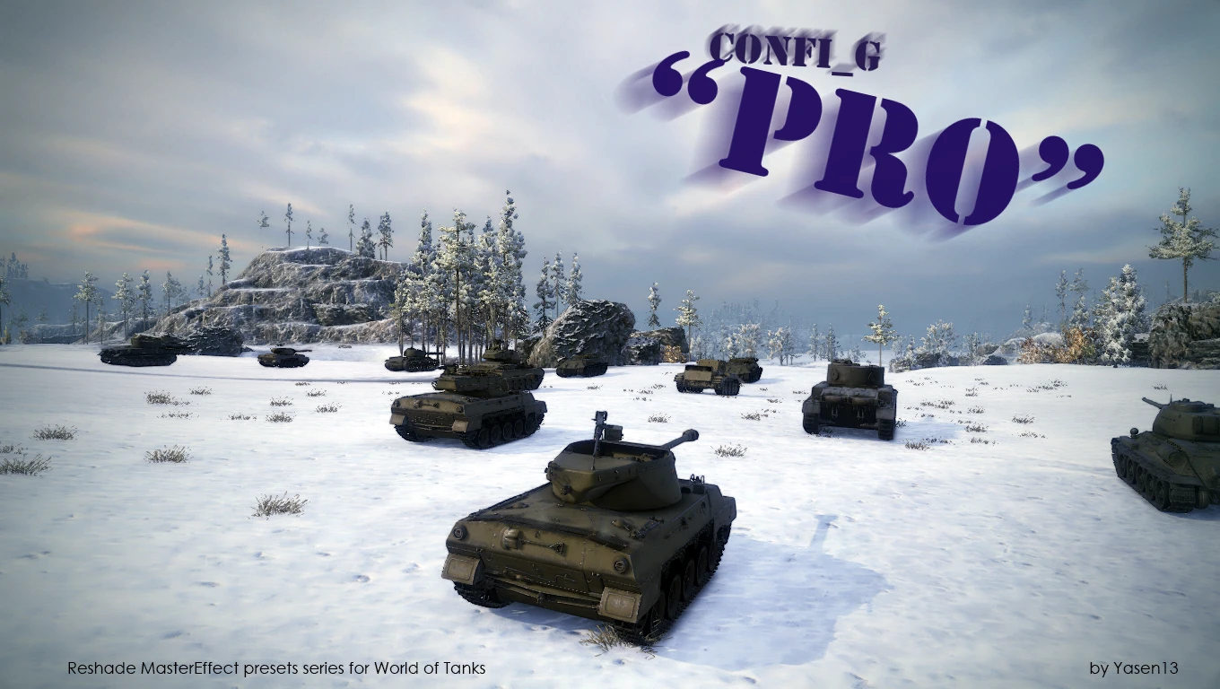 World of Tanks "ReShade by Yasen" - Pro