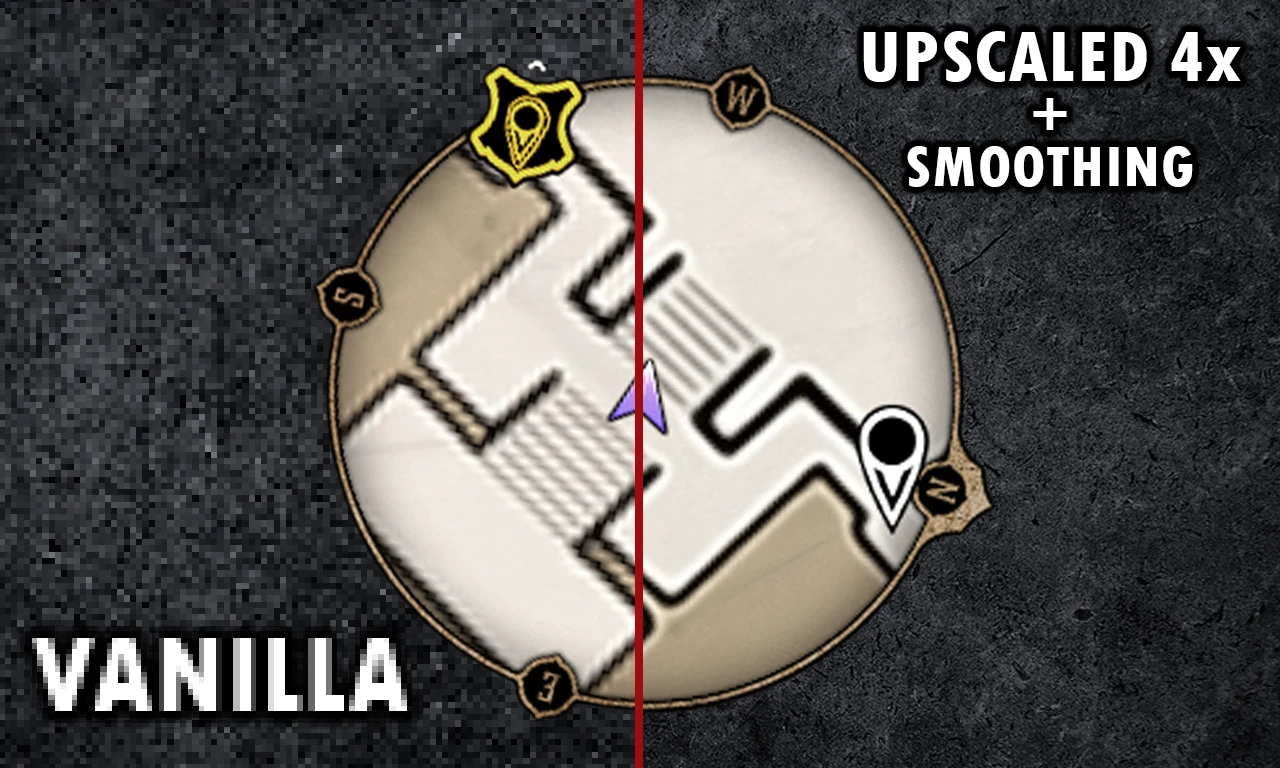 Hogwarts Legacy "Кристально чистая мини-карта"