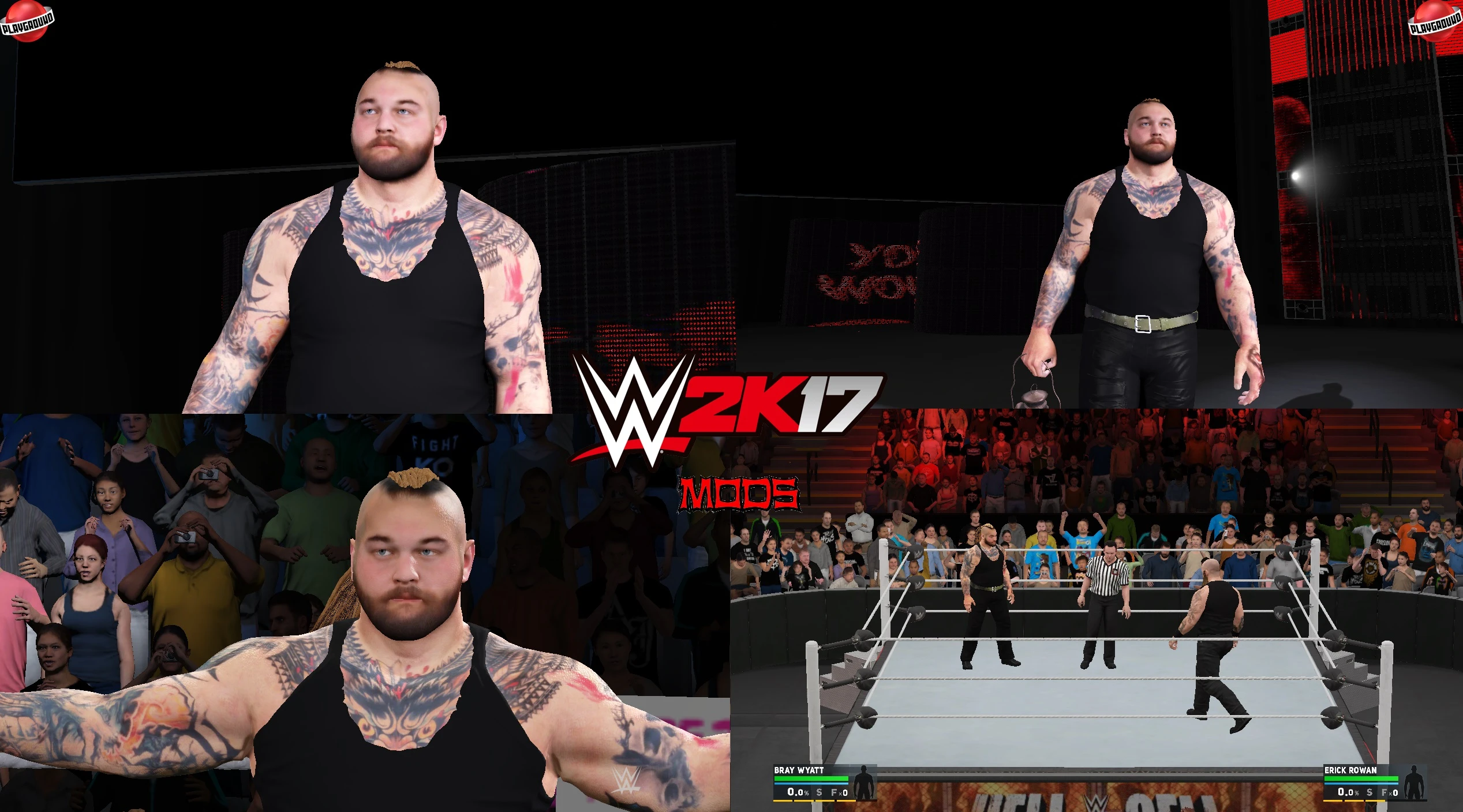 WWE 2K17 "Bray Wyatt TLC 2019 WWE 2K19 Port MOD"