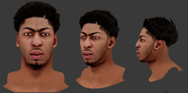 NBA 2K14 "Anthony Davis Cyberface"