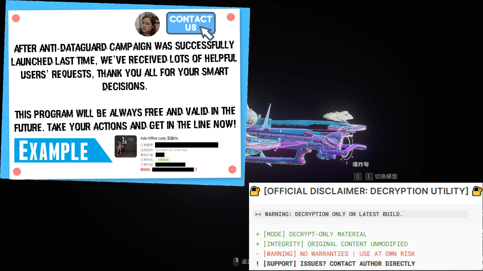 Resident Evil 4 Remake "Арбалет Таканаши Хошино"