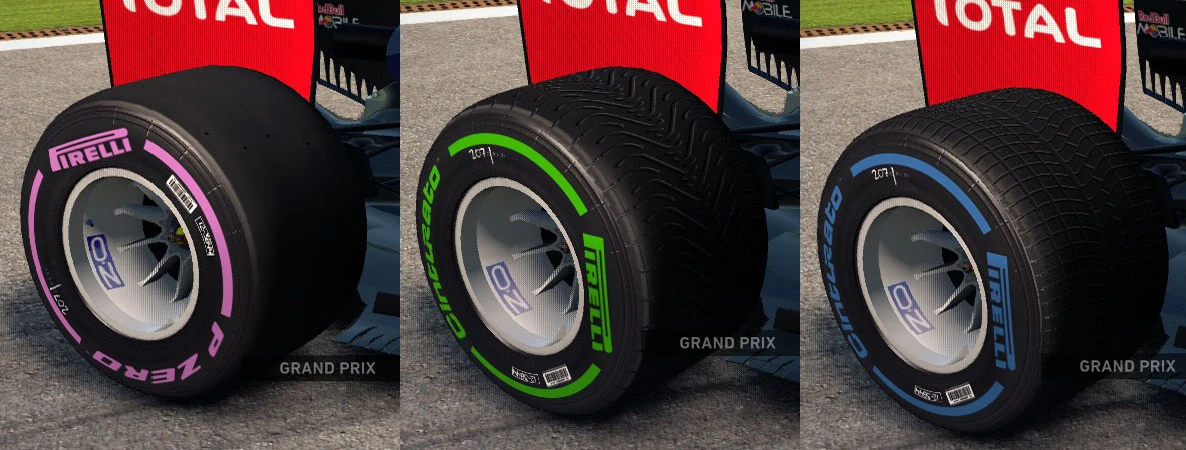 F1 2014 "Pirelli Tyres Mod"