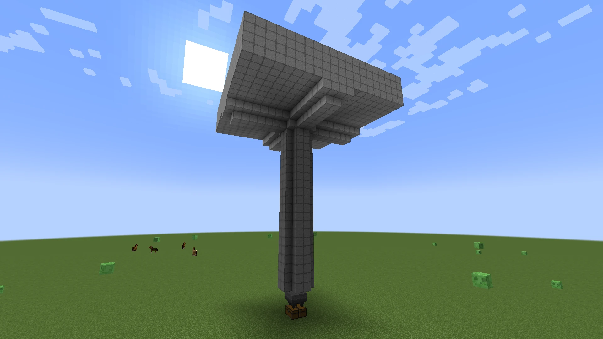 Minecraft - Генератор опыта и ресурсов из враждебных мобов