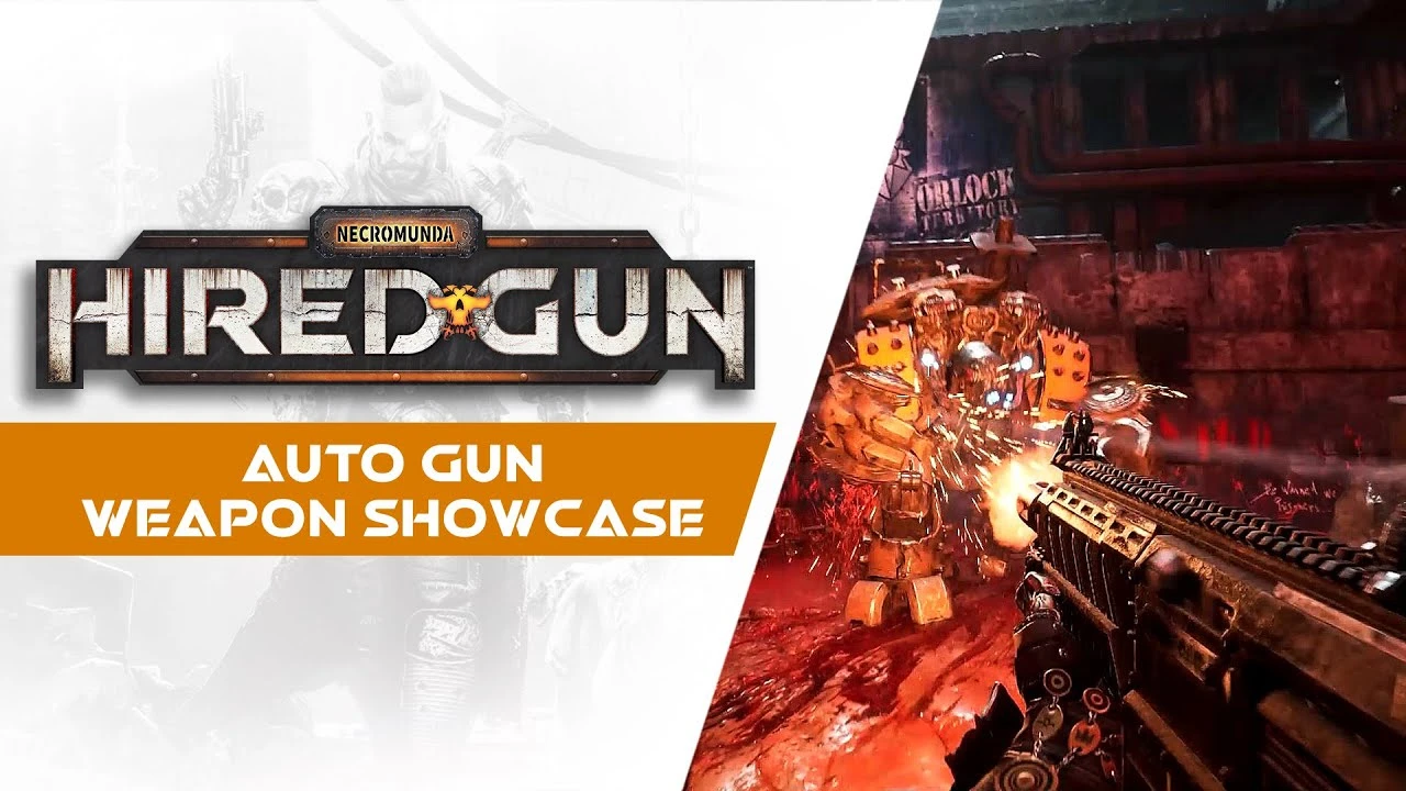 Новый трейлер Necromunda: Hired Gun представляет Auto Gun Weapon