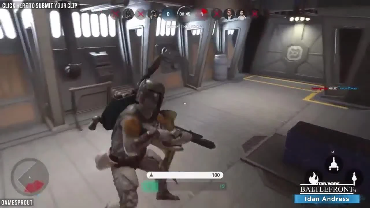 Star Wars Battlefront - Random Moments #7 (Scary Moments!)