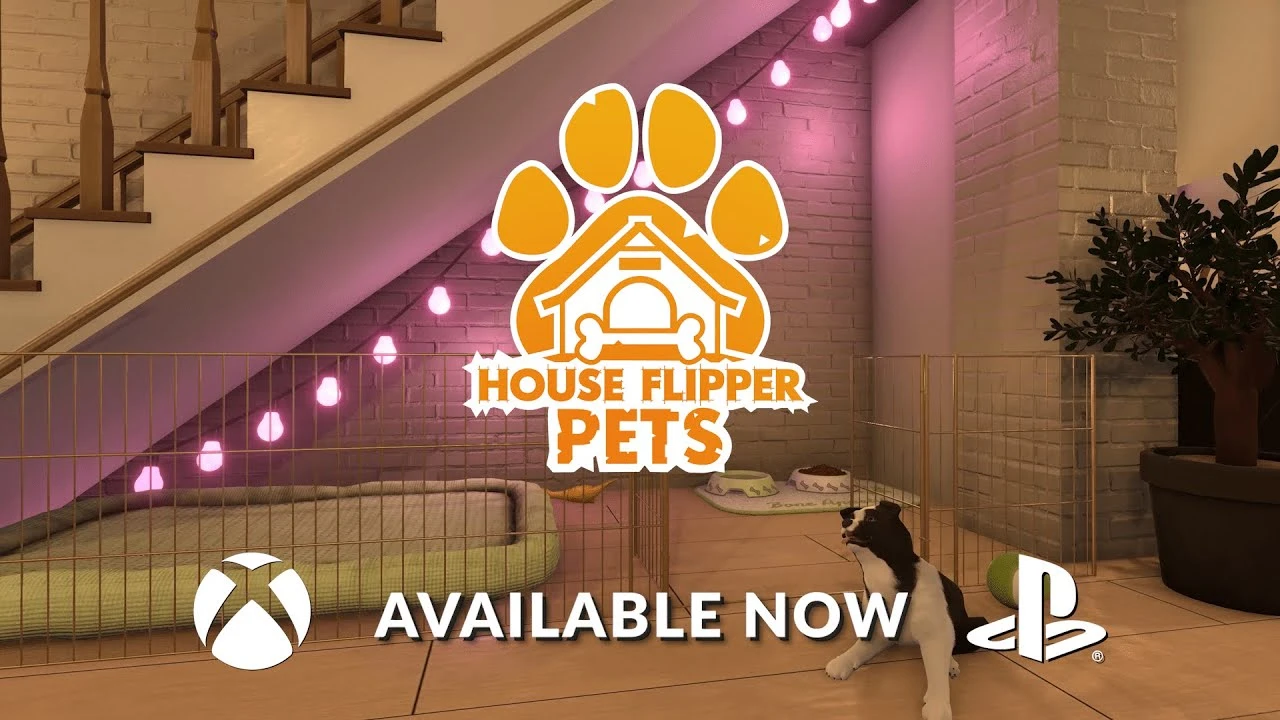 DLC Pets для House Flipper добралось до консолей Xbox и PlayStation