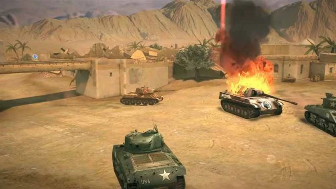 Gameloft сделали собственную версию World of Tanks Blitz