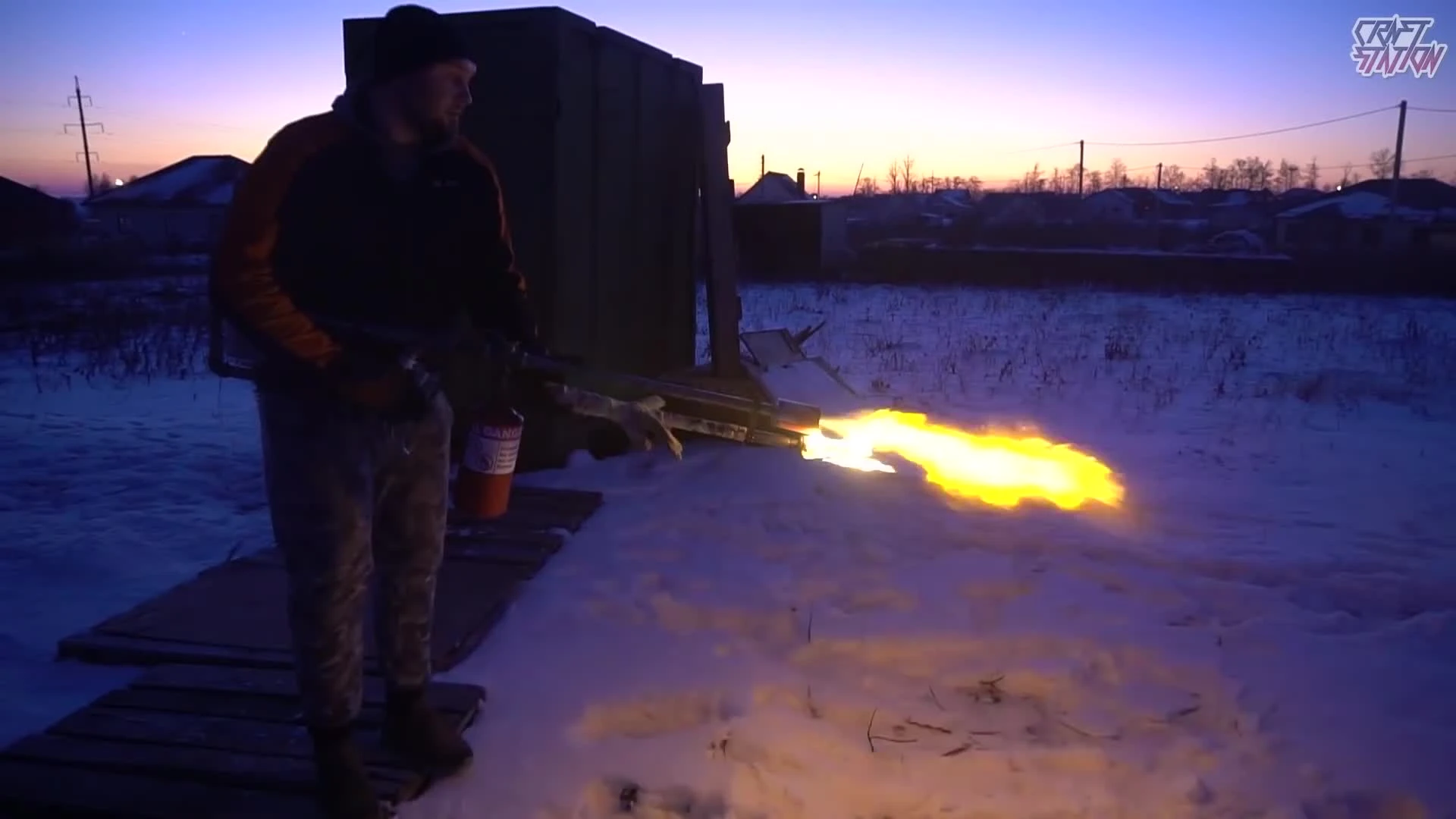 Огнемет из игры The Last of Us