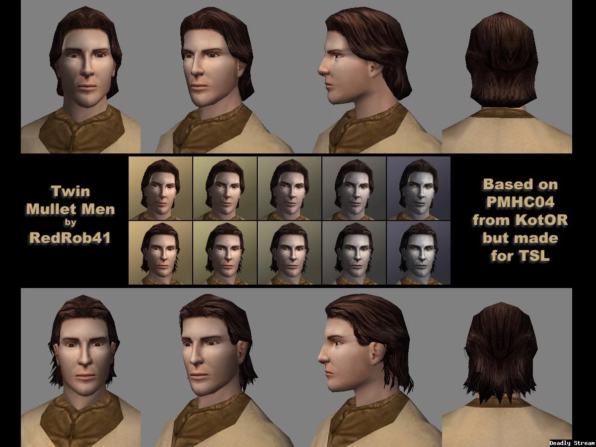 Star Wars: Knights of the Old Republic 2 - The Sith Lords "Twin Mullet Men v2"