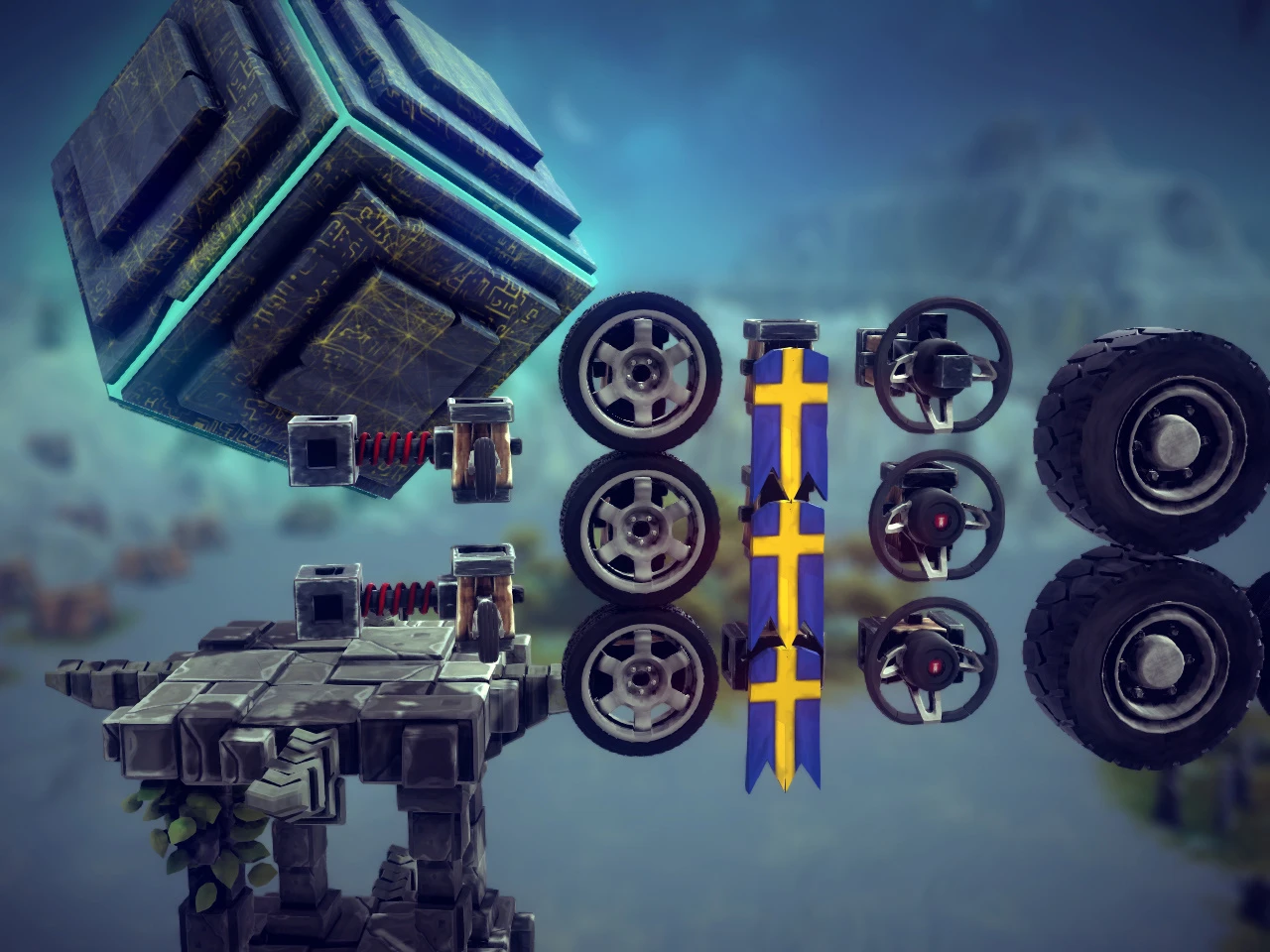 Besiege "Wheel Pack"