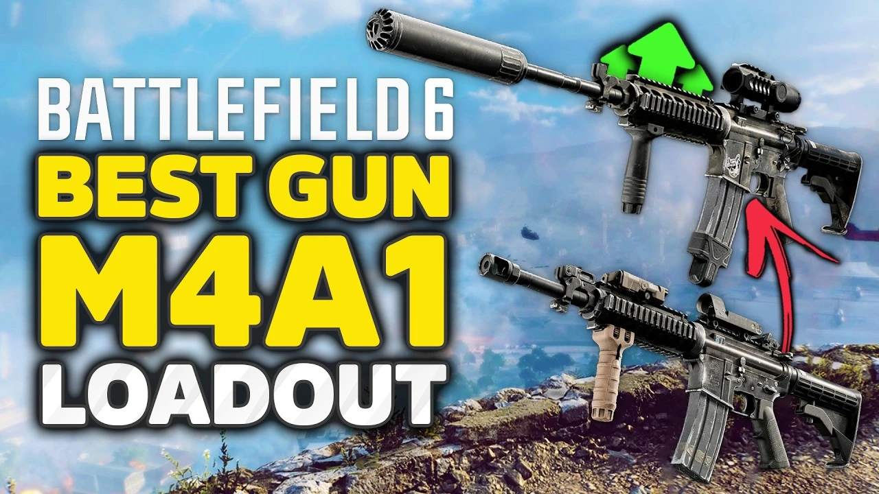 Руководство по идеальной сборке M4A1 в Battlefield 6