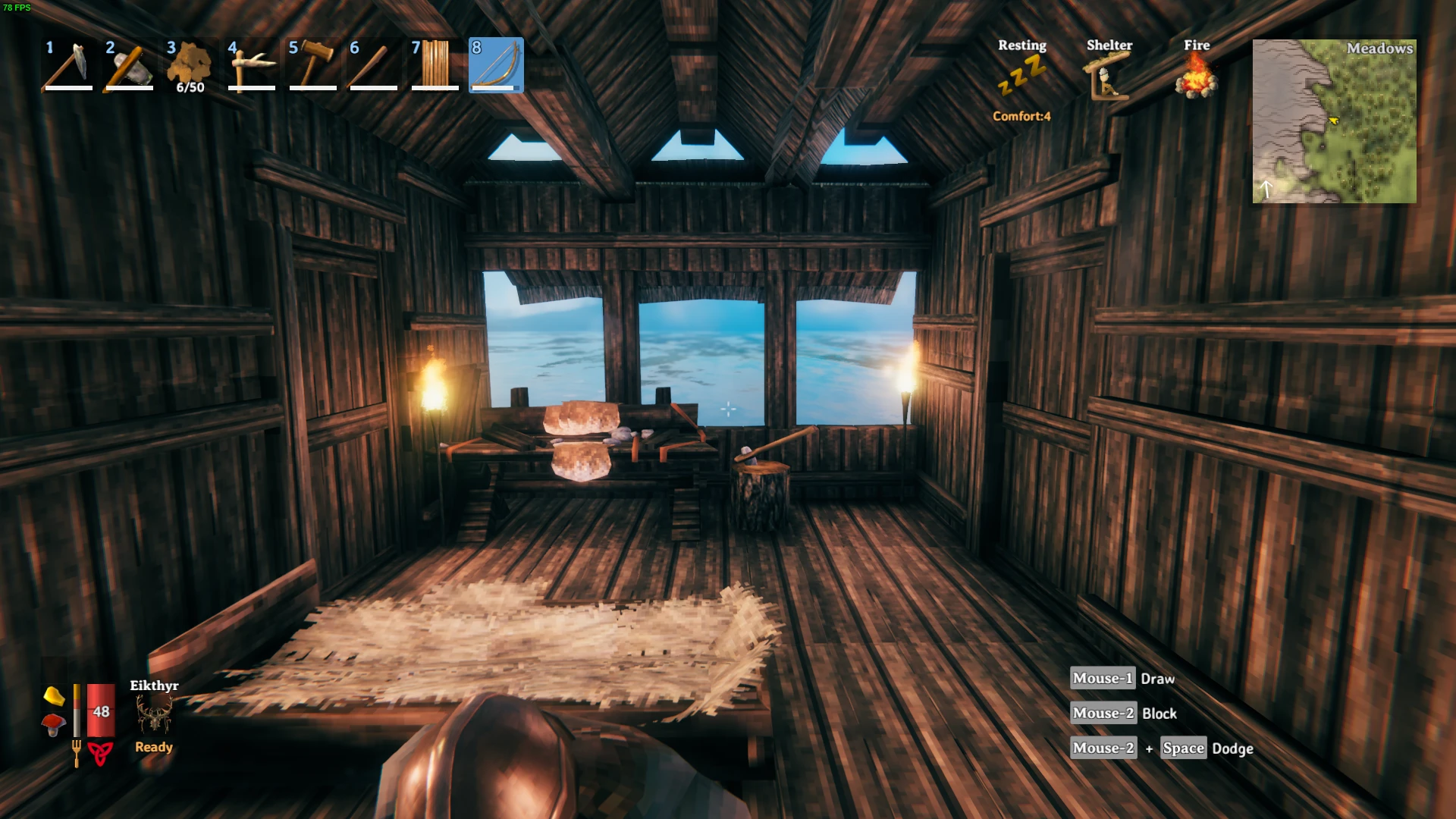 Valheim "Улучшенные текстуры окружения"