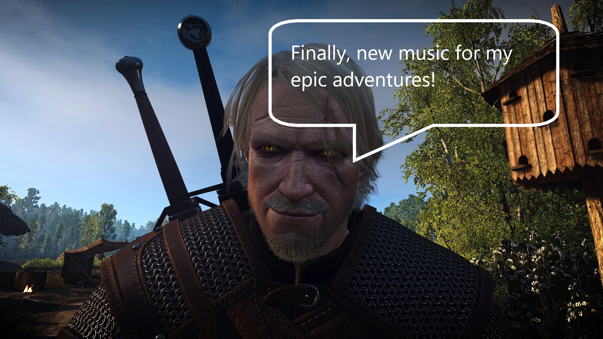 Witcher 3 "Новое музыкальное сопровождение"