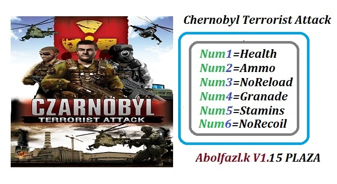 Chernobyl: Terrorist Attack: Трейнер/Trainer (+6) [1.15] {Abolfazl.k}