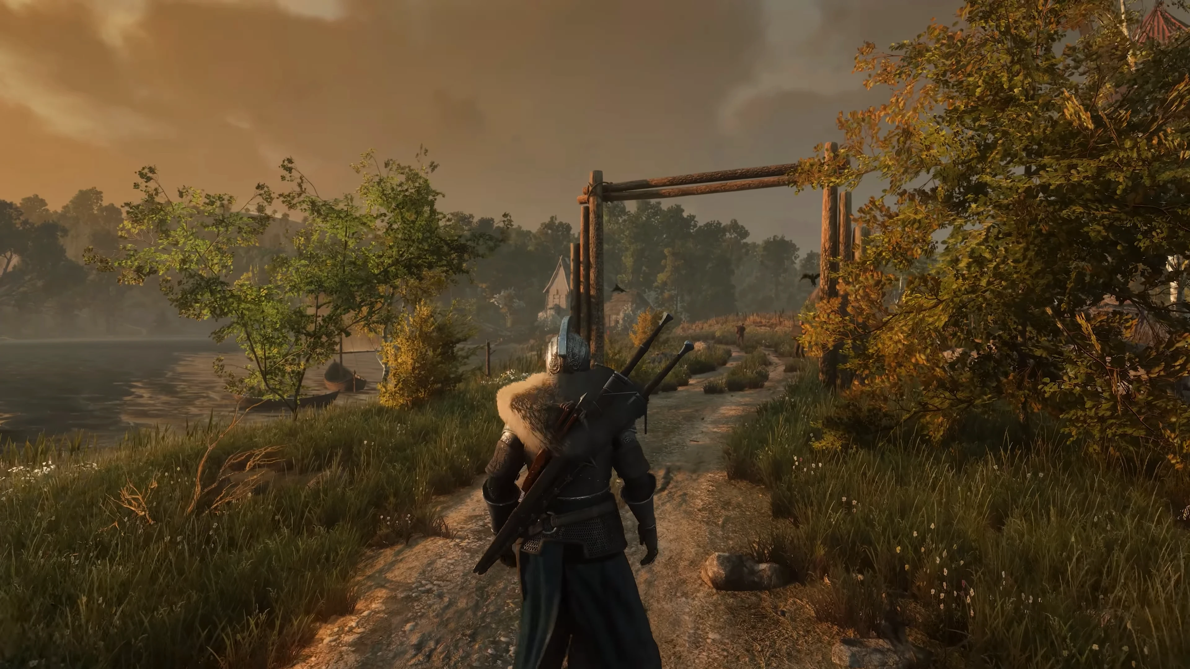 Видео: Ведьмак 3 нового поколения с использованием новой технологии рендеринга