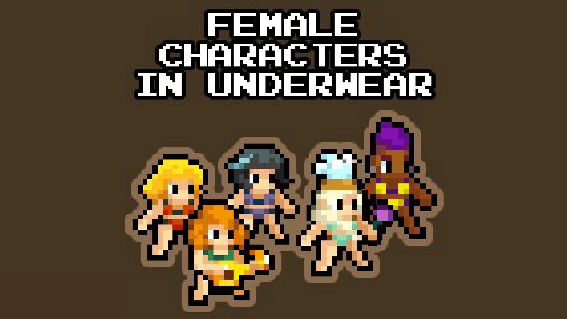 Crypt of the NecroDancer "Мод на женских персонажей в нижнем белье"