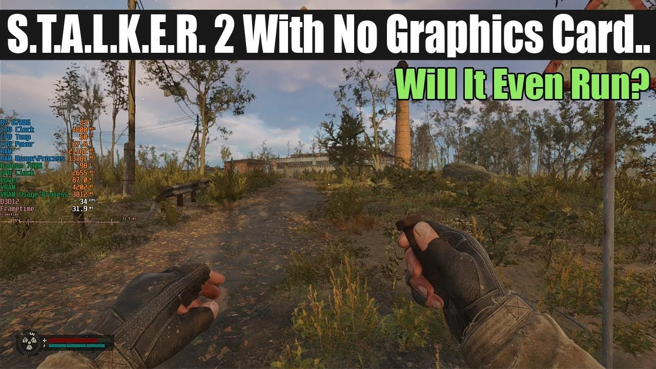 Запуск S.T.A.L.K.E.R. 2 без видеокарты