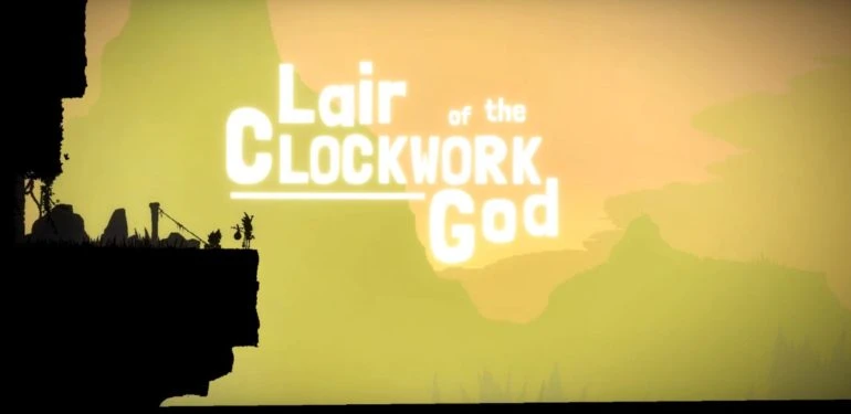 Анонс Lair of the Clockwork God про двух друзей: один играет в платформер, а второй - в квест