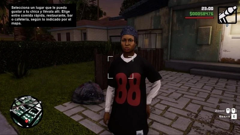 Grand Theft Auto: The Trilogy (San Andreas) "Улучшенная текстура Дениз Робинсон (VaDos HD Remake)"