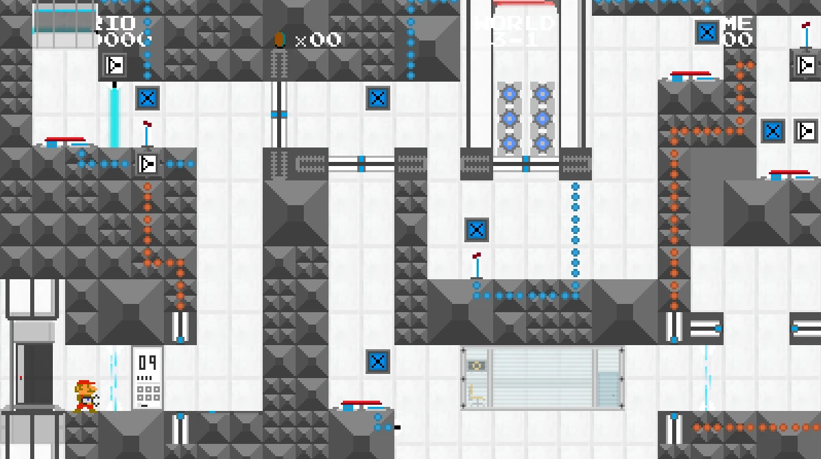 Mari0 "Mappack Portal laboratory" [1.0]