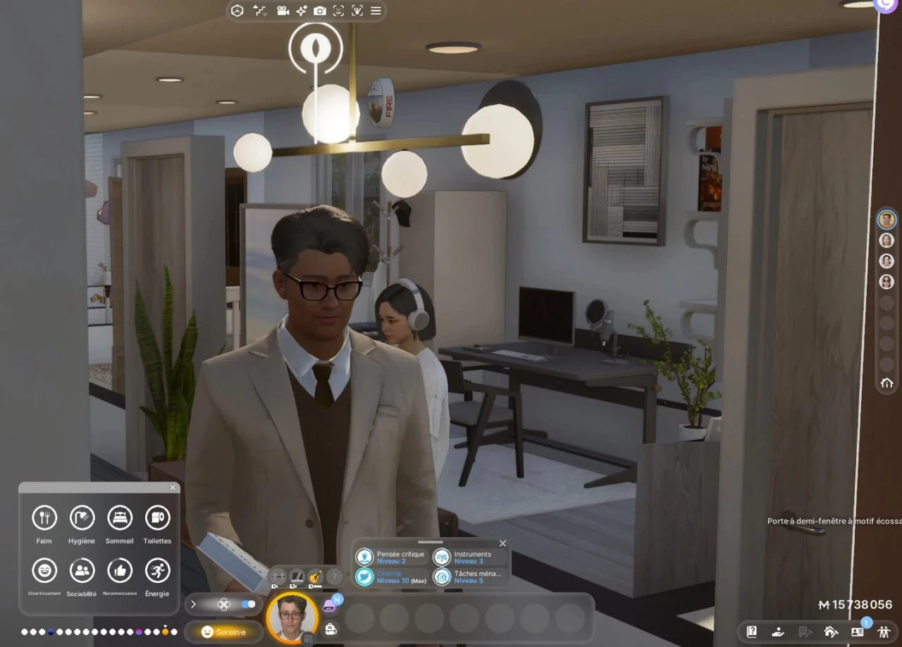 inZOI "Отключение снижения всех показателей персонажа"