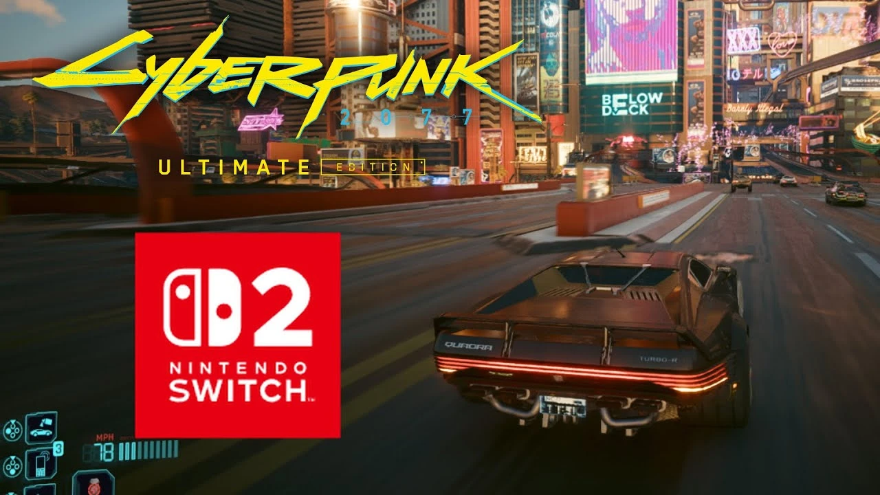 Новое видео Cyberpunk 2077 на Nintendo Switch 2 еще раз подчеркивает, что консоль не стоит недооценивать