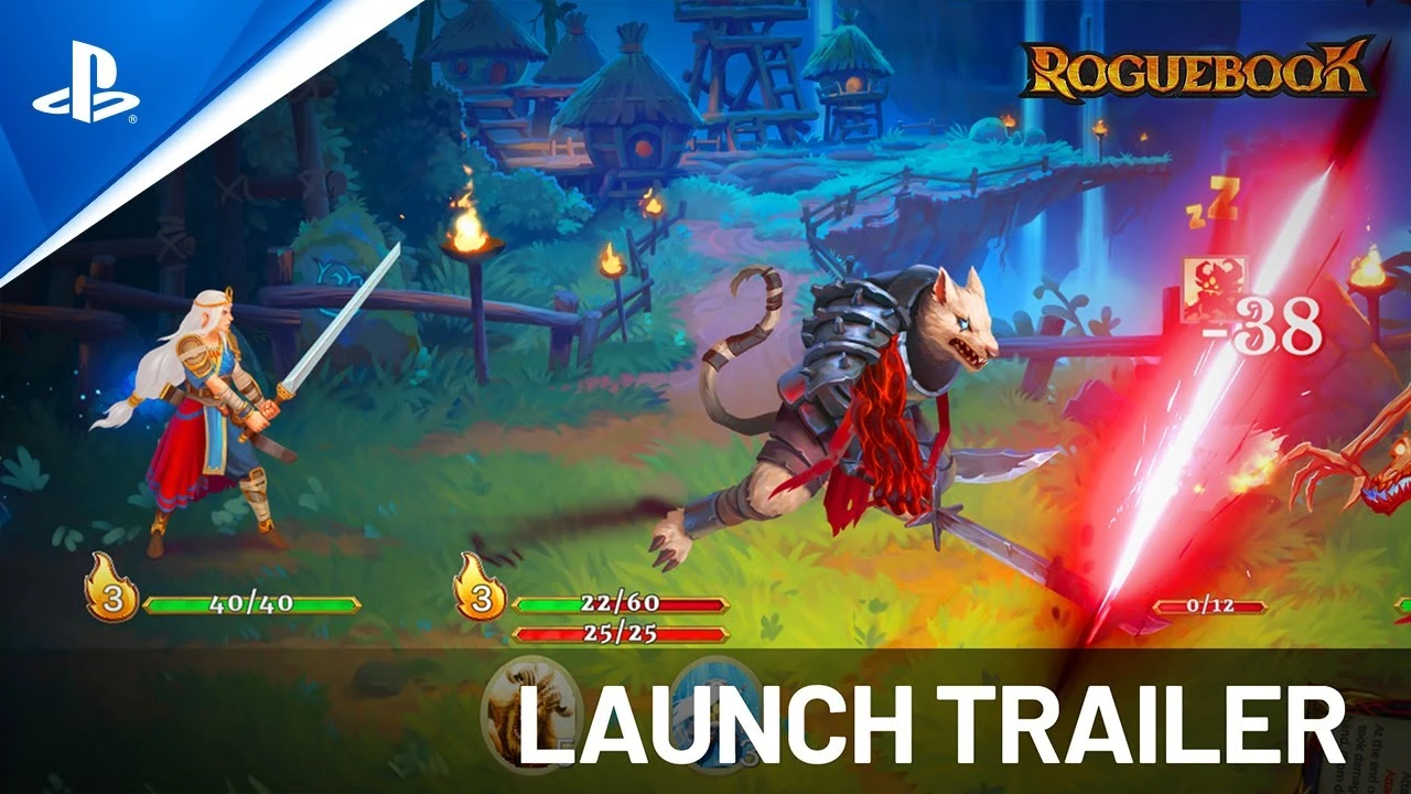 Карточный рогалик Roguebook стал доступен на консолях и получил обновление с новым героем