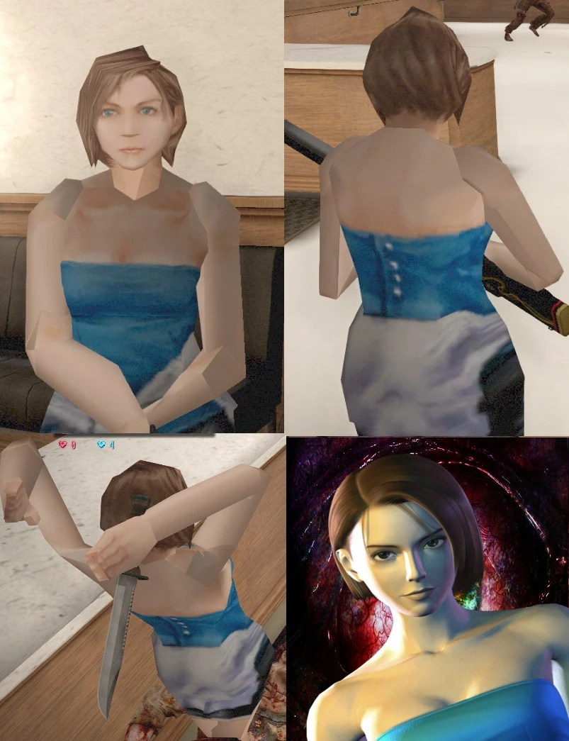 Resident Evil: Revelations 2 "resident evil 3 Jill outfit(retro)"