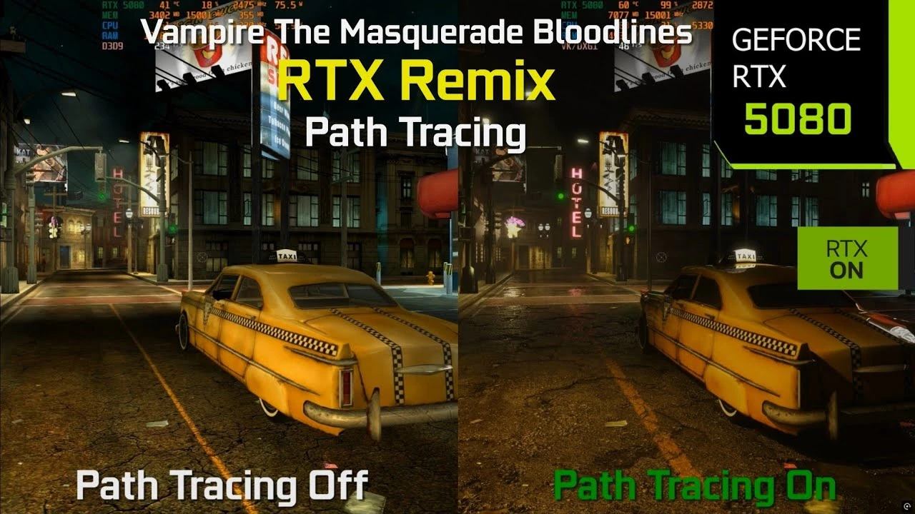 Как работает Vampire: The Masquerade с трассировкой лучей - анализ мода RTX Remix на практике