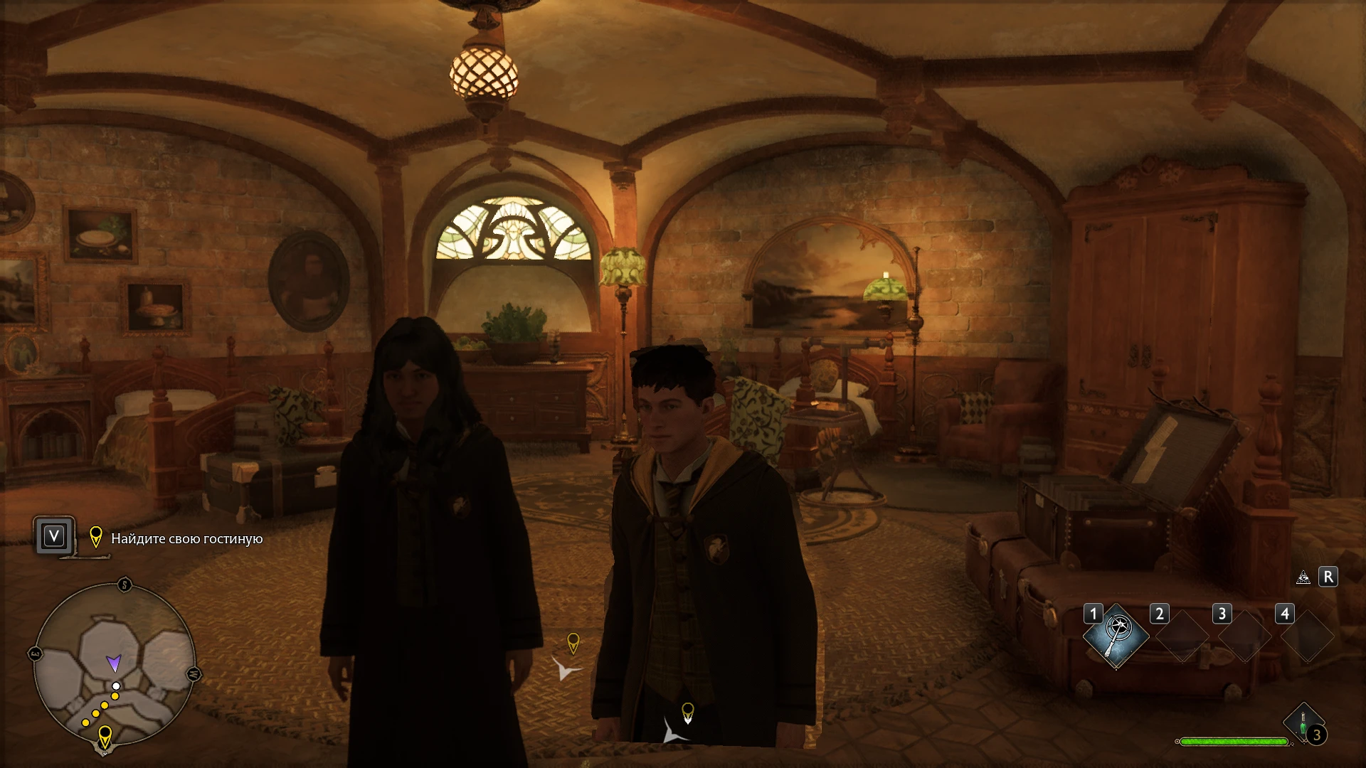 Hogwarts Legacy "Сохранение - пройден пролог, Когтевран/Гриффиндор"