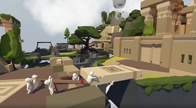 В Human: Fall Flat появился мультиплеер