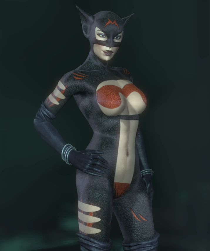 Batman: Arkham City "New helloween suits for Catwomen (+18)"
