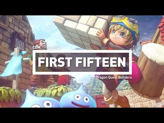 Первые минуты Dragon Quest Builders