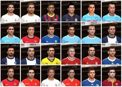 PES 2014 "27 Faces"