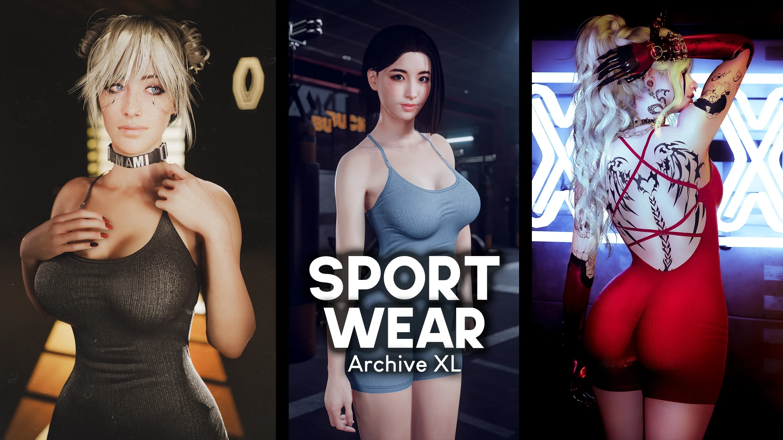 Cyberpunk 2077 "Комплект Спортивная одежда" [Hyst]