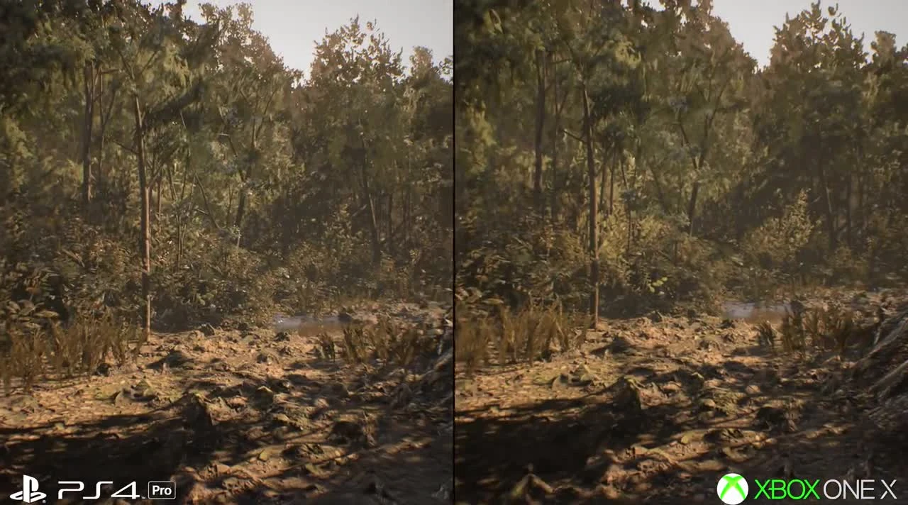 Resident Evil 7 на Xbox One X vs PS4 Pro: Сравнение графики + Тест частоты кадров